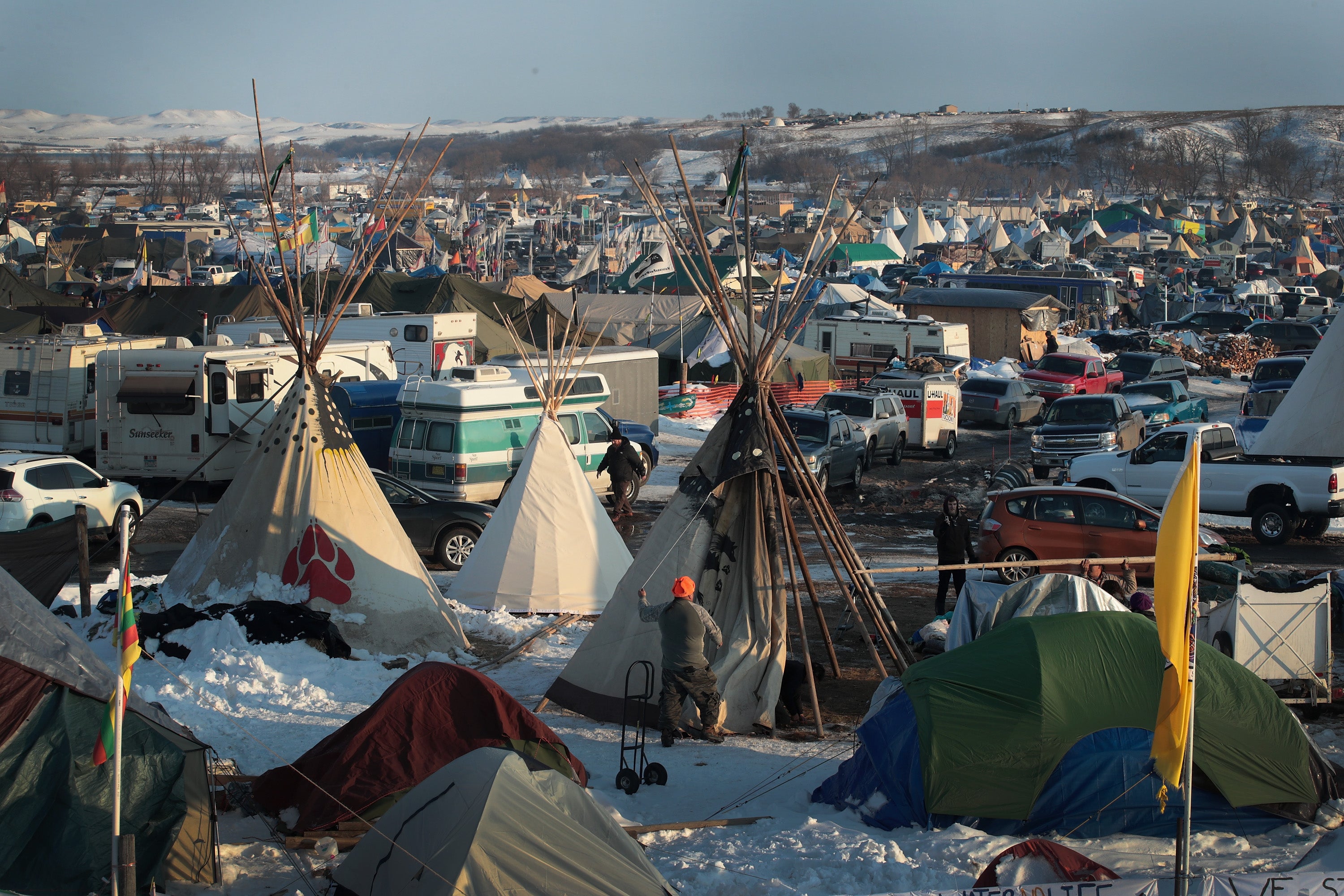 Victory At Standing Rock: 17 Inspiring Photos Of Protesters Celebrating The Dakota Pipeline Halt
