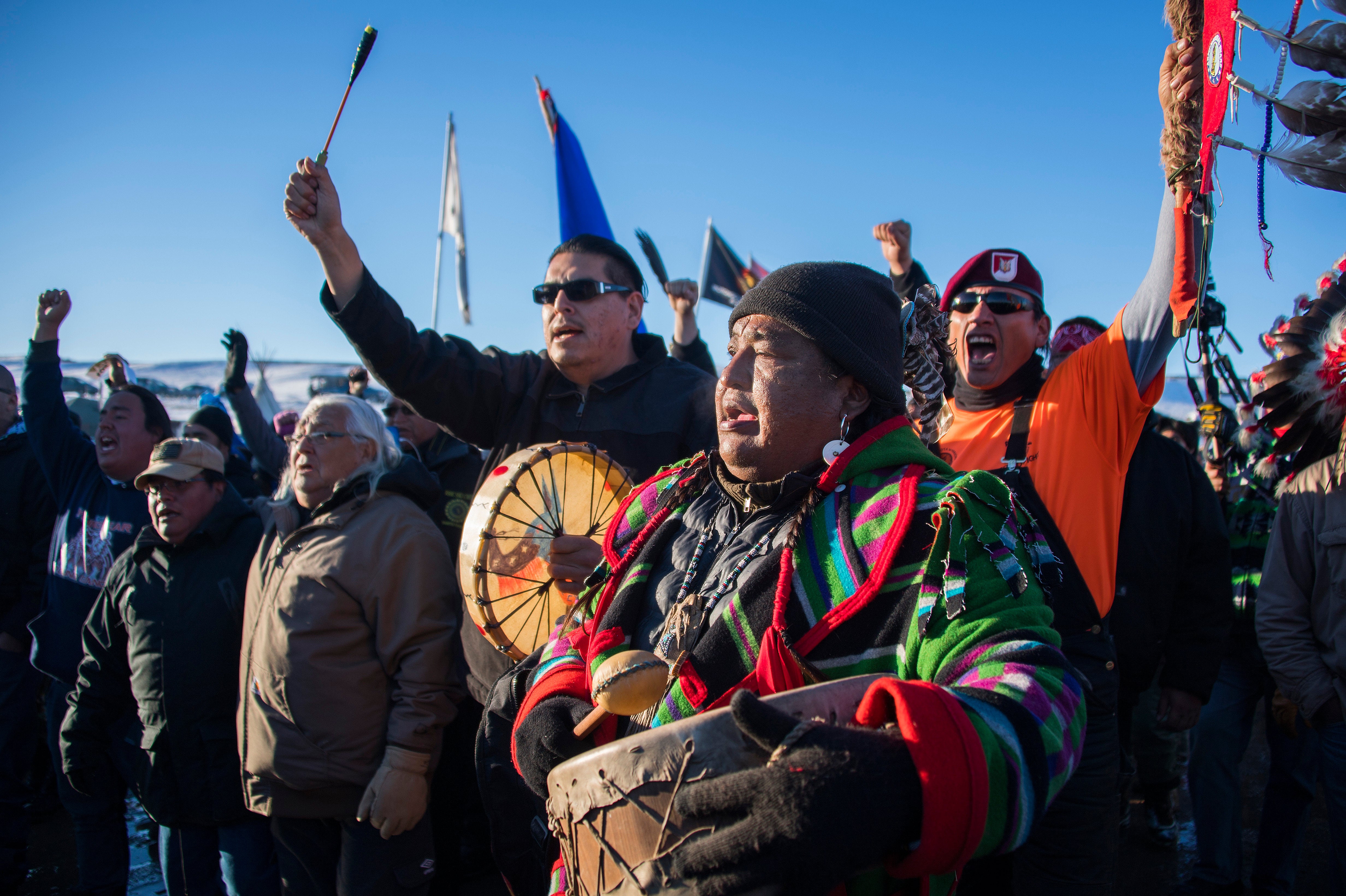 Victory At Standing Rock: 17 Inspiring Photos Of Protesters Celebrating The Dakota Pipeline Halt
