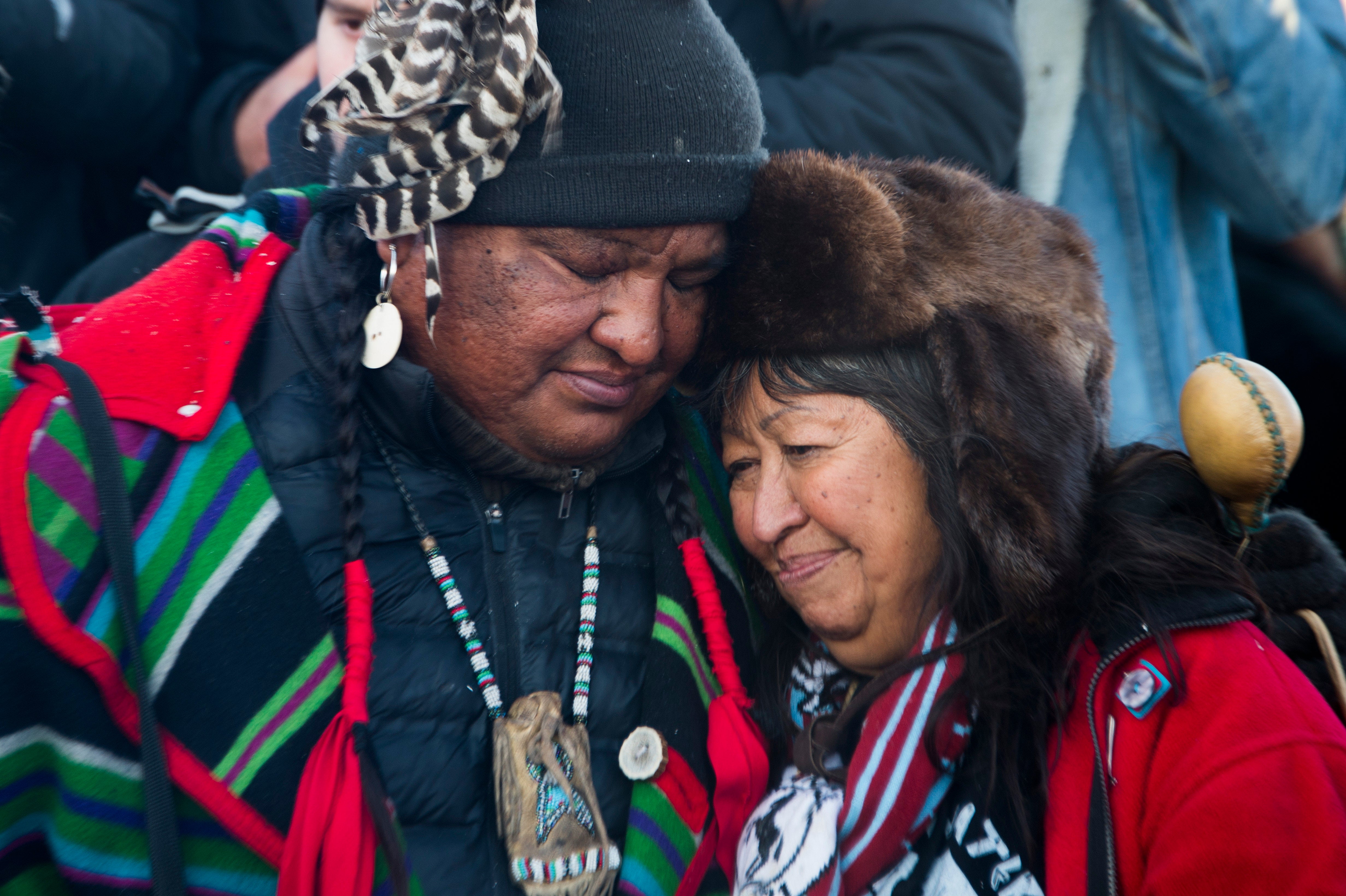 Victory At Standing Rock: 17 Inspiring Photos Of Protesters Celebrating The Dakota Pipeline Halt
