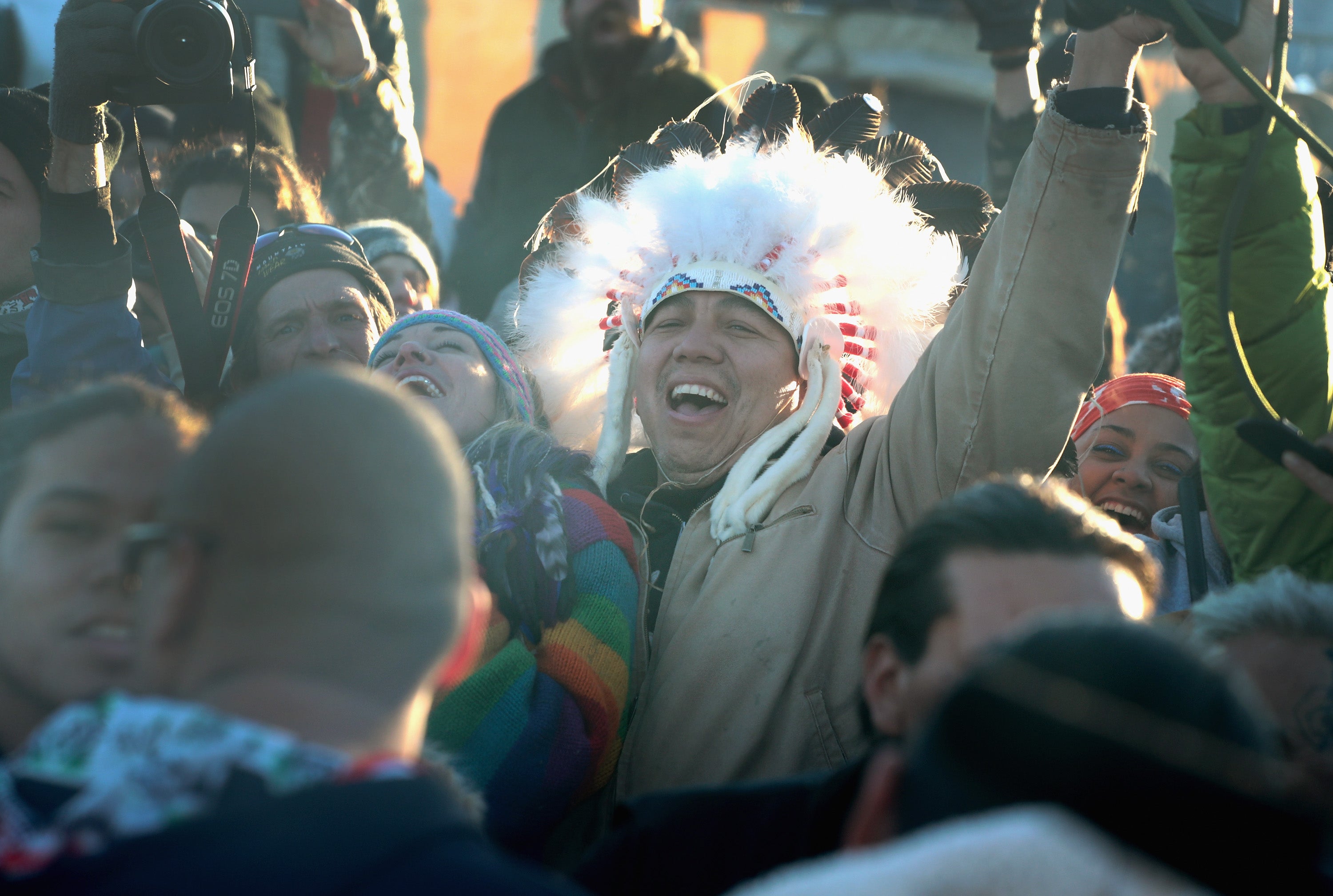 Victory At Standing Rock: 17 Inspiring Photos Of Protesters Celebrating The Dakota Pipeline Halt
