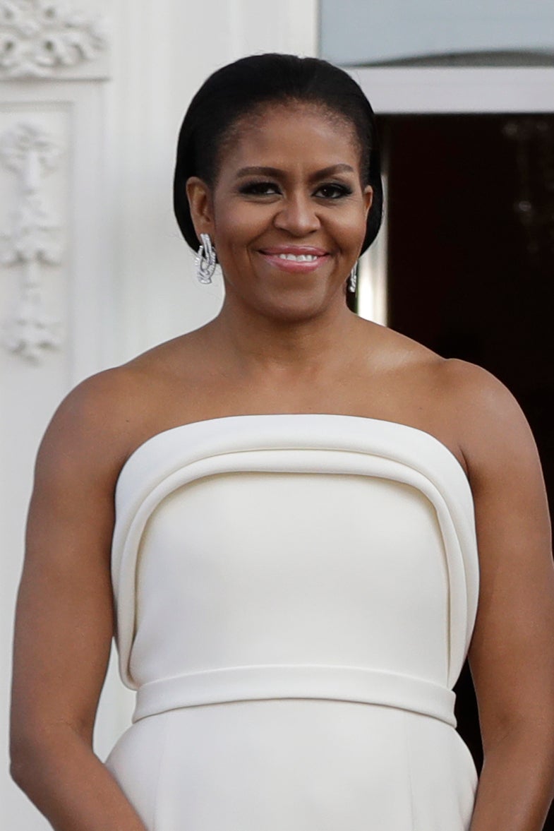 Michelle Obama's Most Stunning 2016 Hair Moments 
