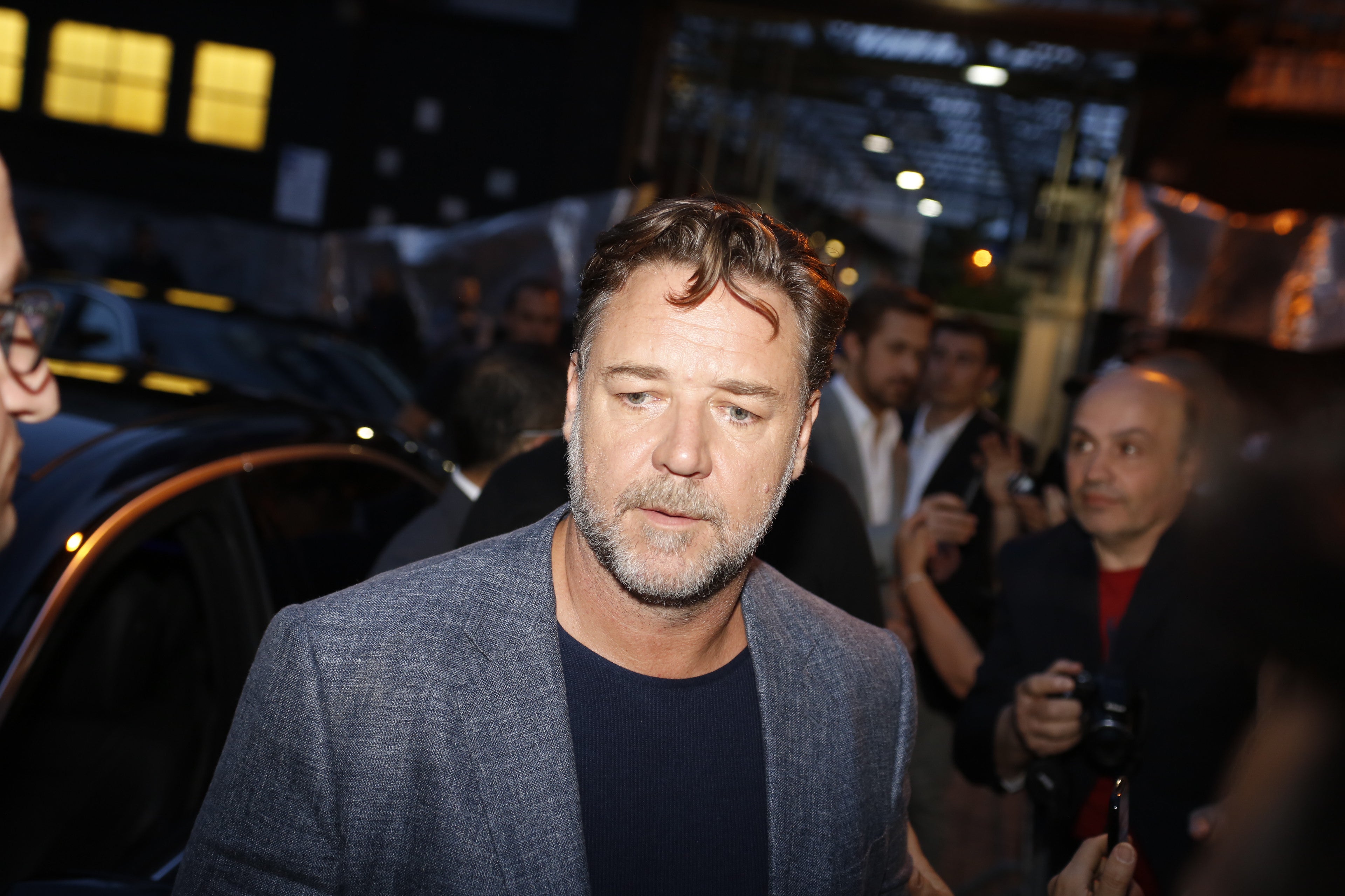 Russell Crowe Cleared In Azealia Banks Assault Case 

