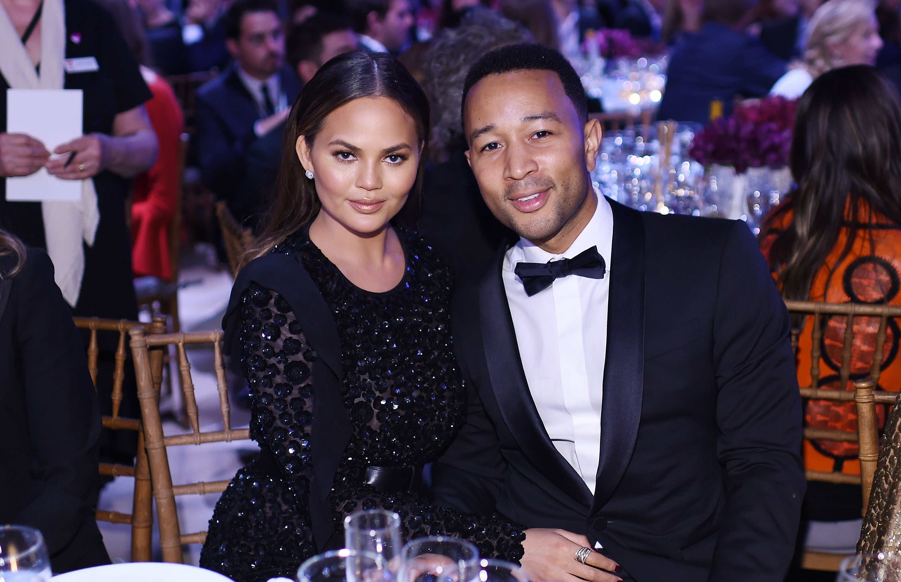 Every Single Tender Moment John Legend and His Wife Chrissy Teigen Shared In 2016

 
