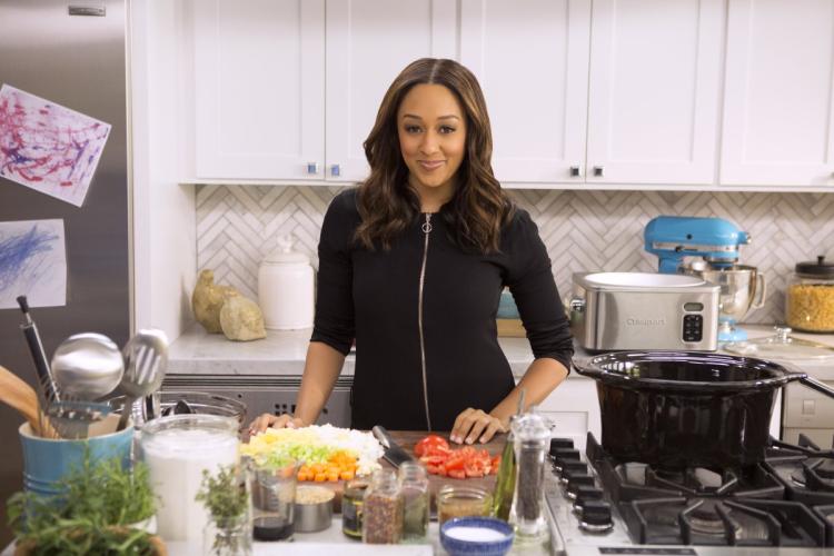Tia Mowry-Hardrict's Number One Secret To Hosting A Holiday Brunch Your Girls Will Love

