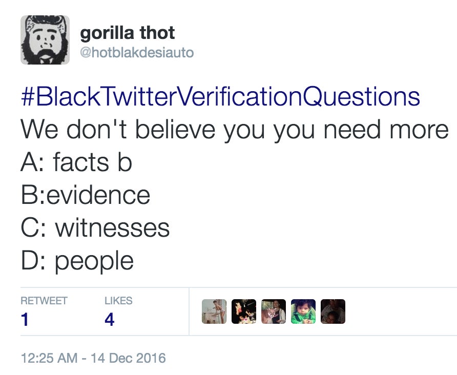 Test Your Knowledge: Can You Answer These #BlackTwitterVerificationQuestions Correctly?
