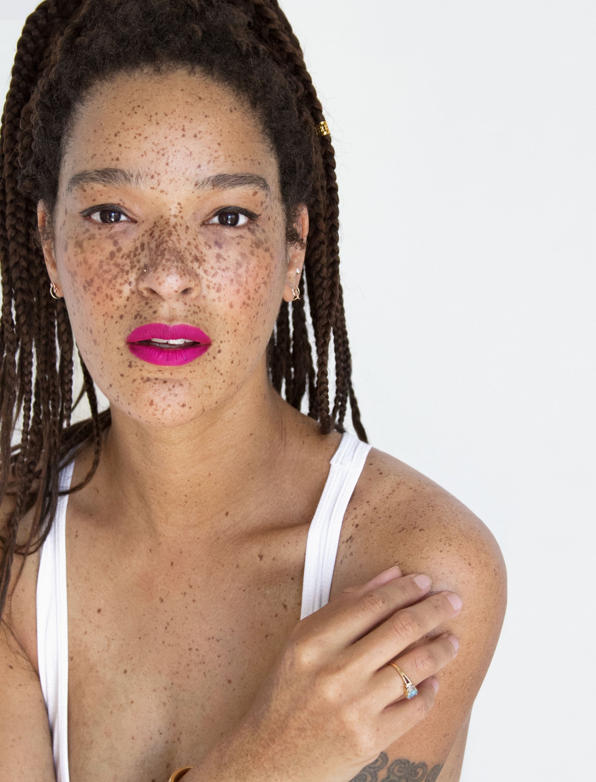 Black Girl Beautiful' Creator Nikia Phoenix On Why She'll Never Hide Her  Freckles | Essence