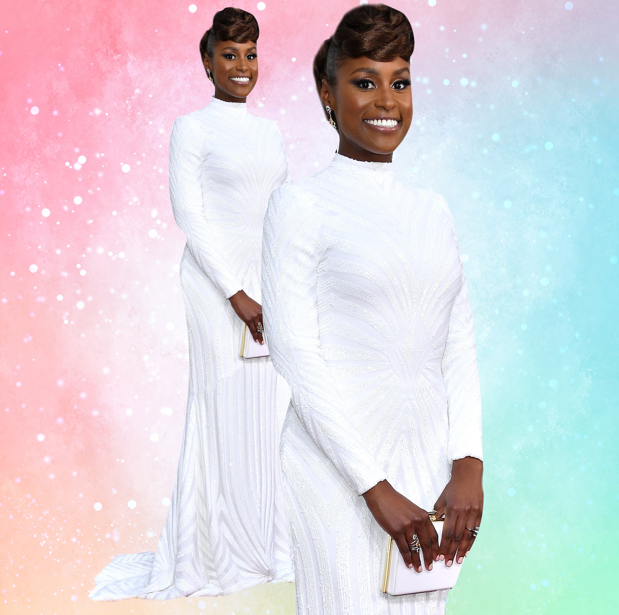 Issa Rae's 2017 Golden Globes Awards Look Couldn't Be Any More Fabulous
