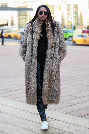 29 Street Style-Inspired Ways to Add Some Funk to Your Winter Outerwear
