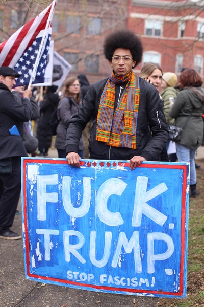 Moving Photographs From The Inauguration Protests In D.C.