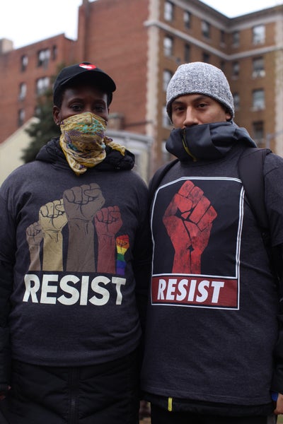 Moving Photographs From The Inauguration Protests In D.C.