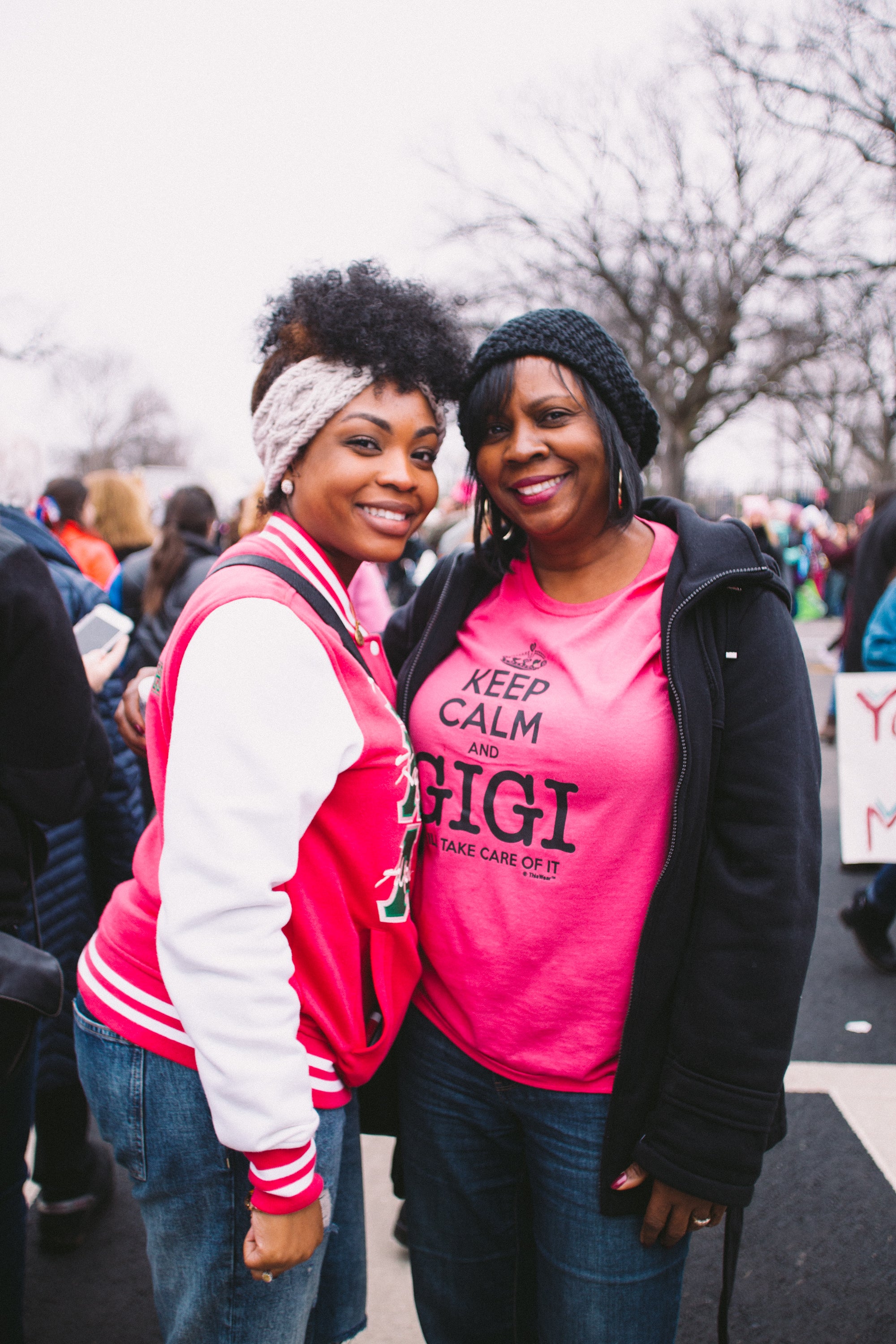 15 Moving Photos Of Sisters Bringing Blackness To The Women's March On Washington
