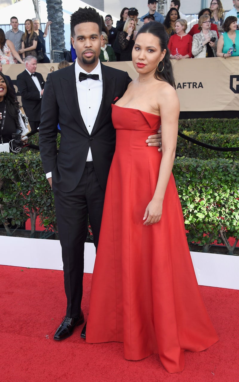 Famous Black Couples SAG Awards Red Carpet Essence