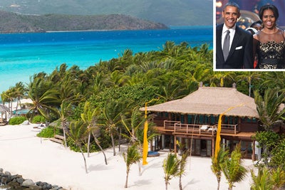 Barack And Michelle Obama Enjoy A Post-Presidency Vacation in the British Virgin Islands