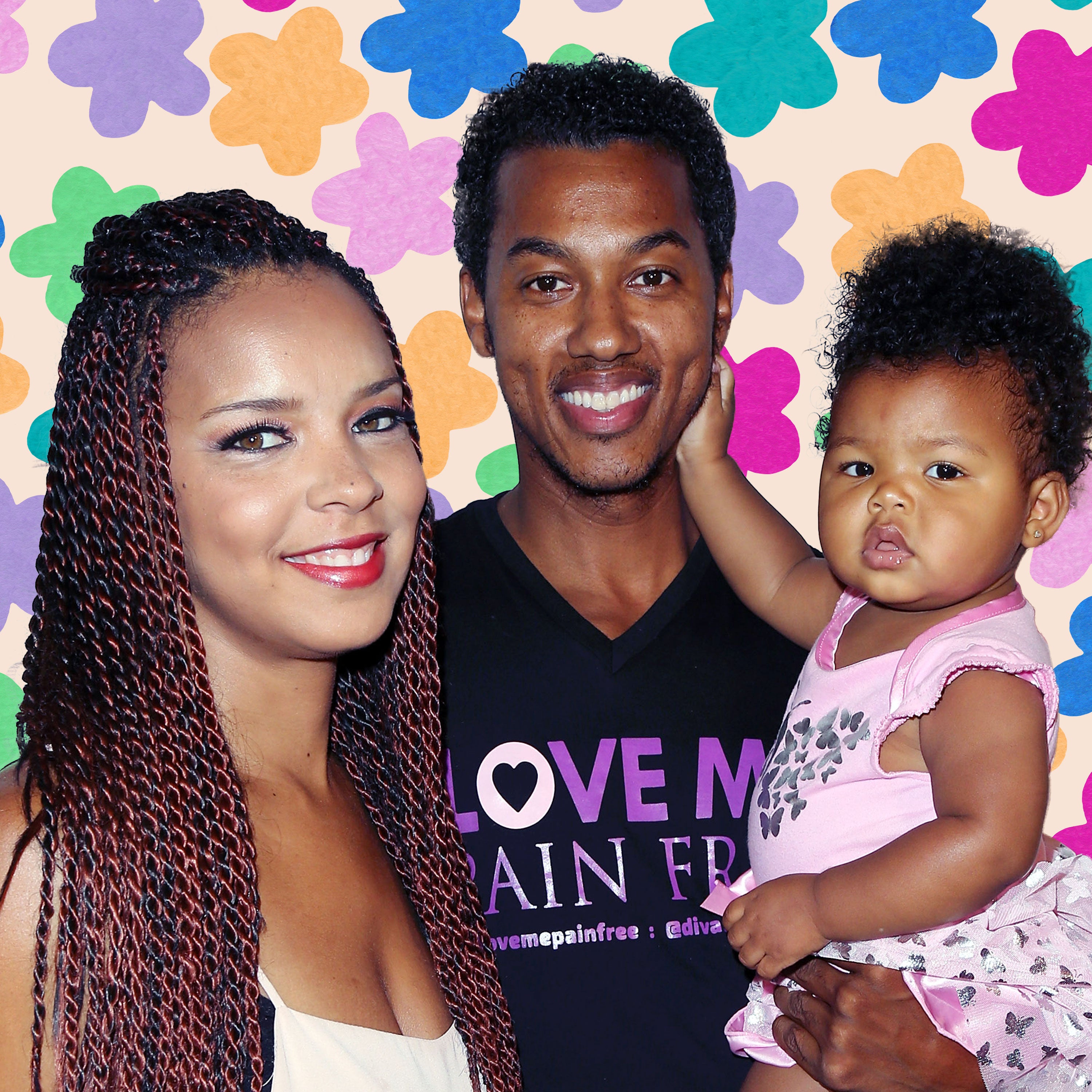 Actor Wesley Jonathan's Father-Daughter Hair Moment Is Too Adorable
