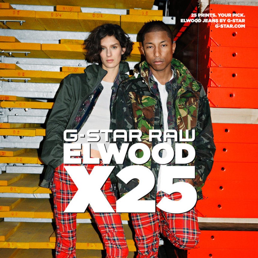 Pharrell Williams Launches His First Denim Collection with G-Star Raw
