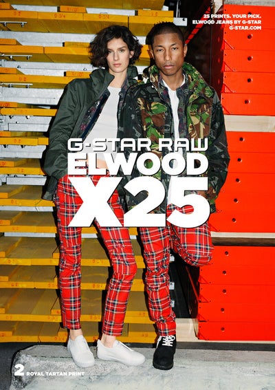 Pharrell Williams Launches His First Denim Collection with G-Star Raw