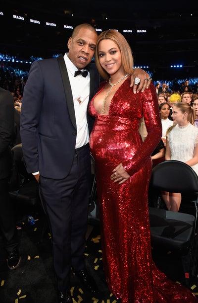 Beyoncé Changes Into Ravishing Red Gown At The Grammys And it Was Epic, Obvi