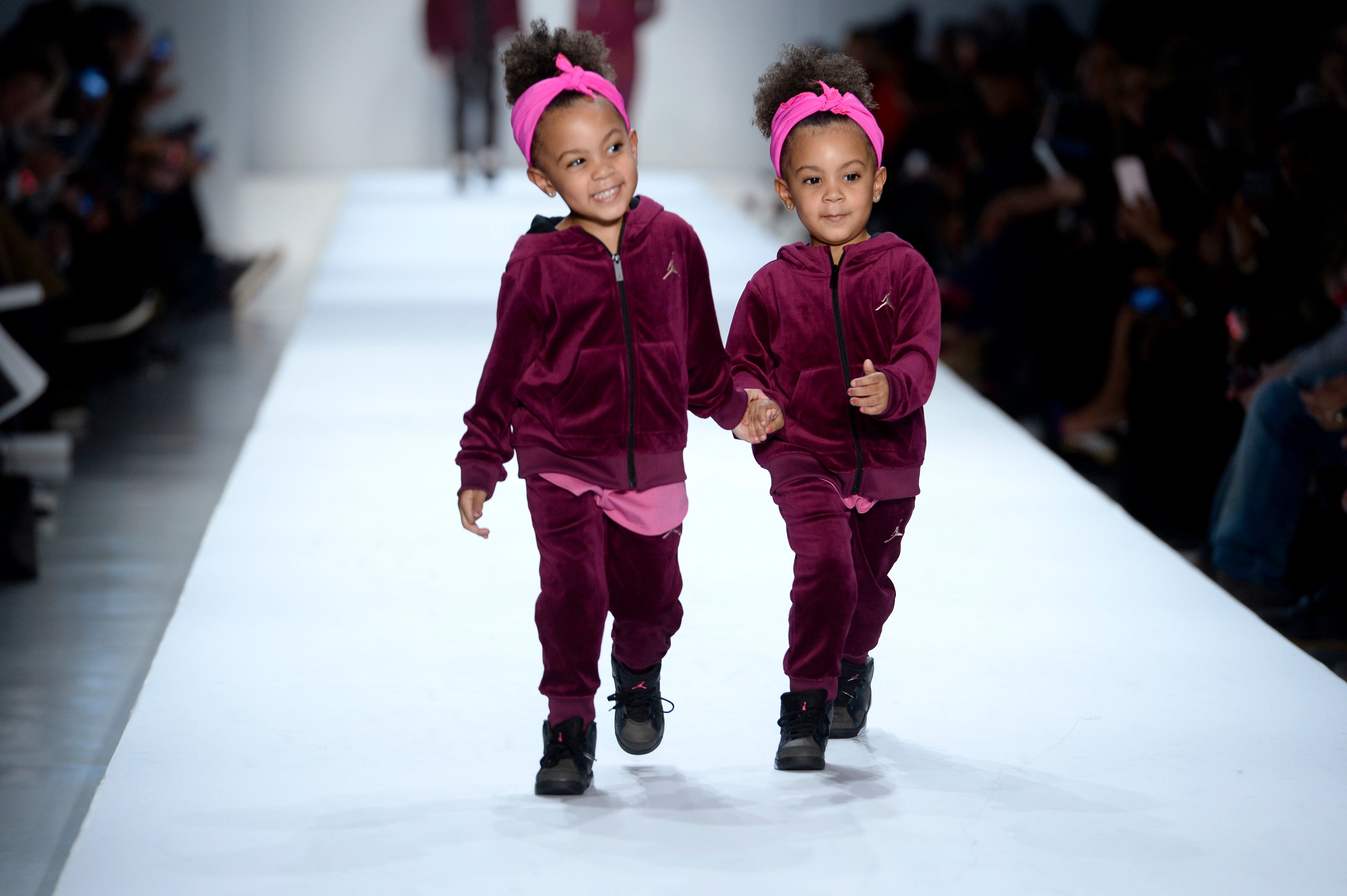 The Always Adorable McClure Twins Make Their Fashion Week Debut
