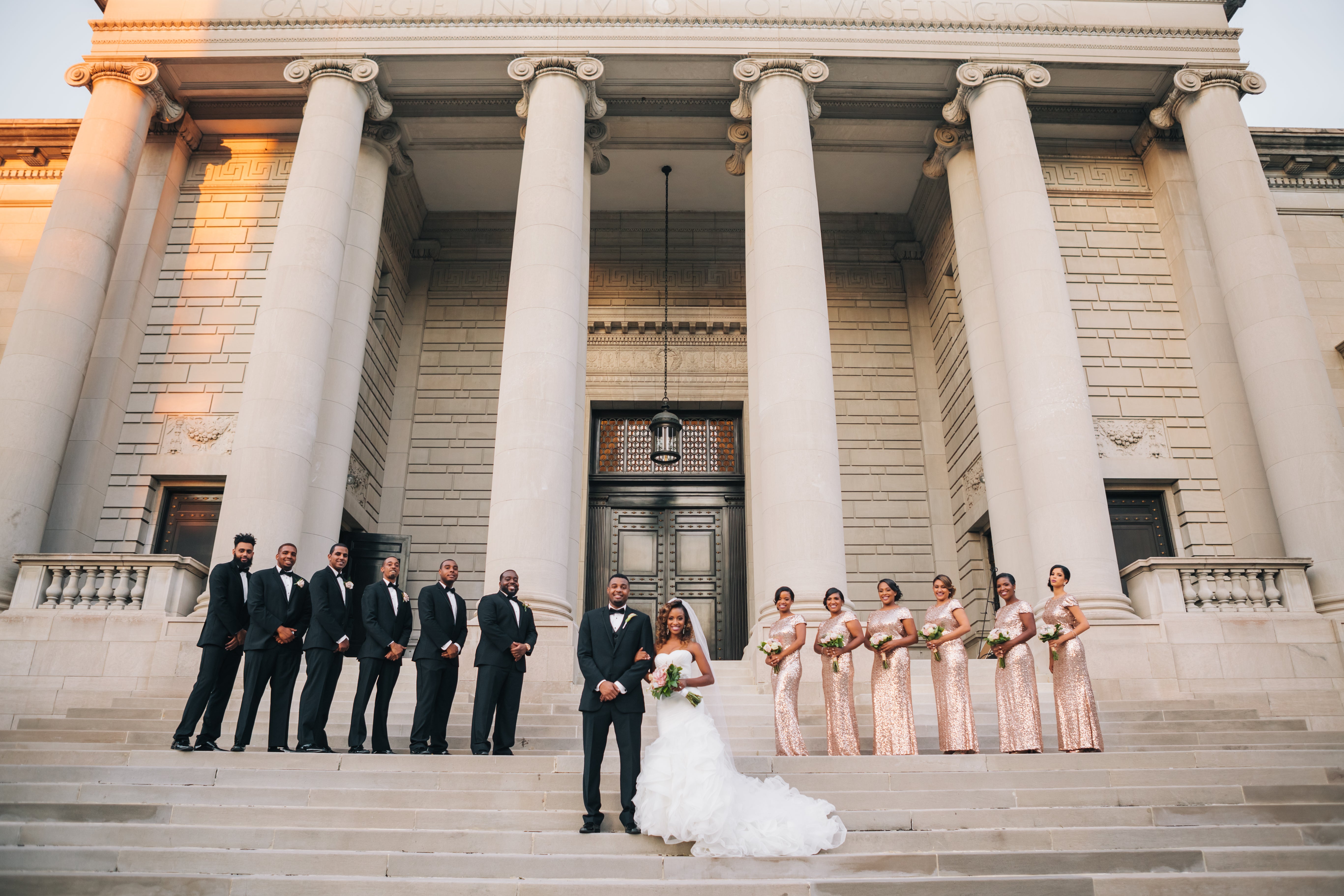 Bridal Bliss: Robert and Jeanette’s Modern D.C. Wedding Was Stunning