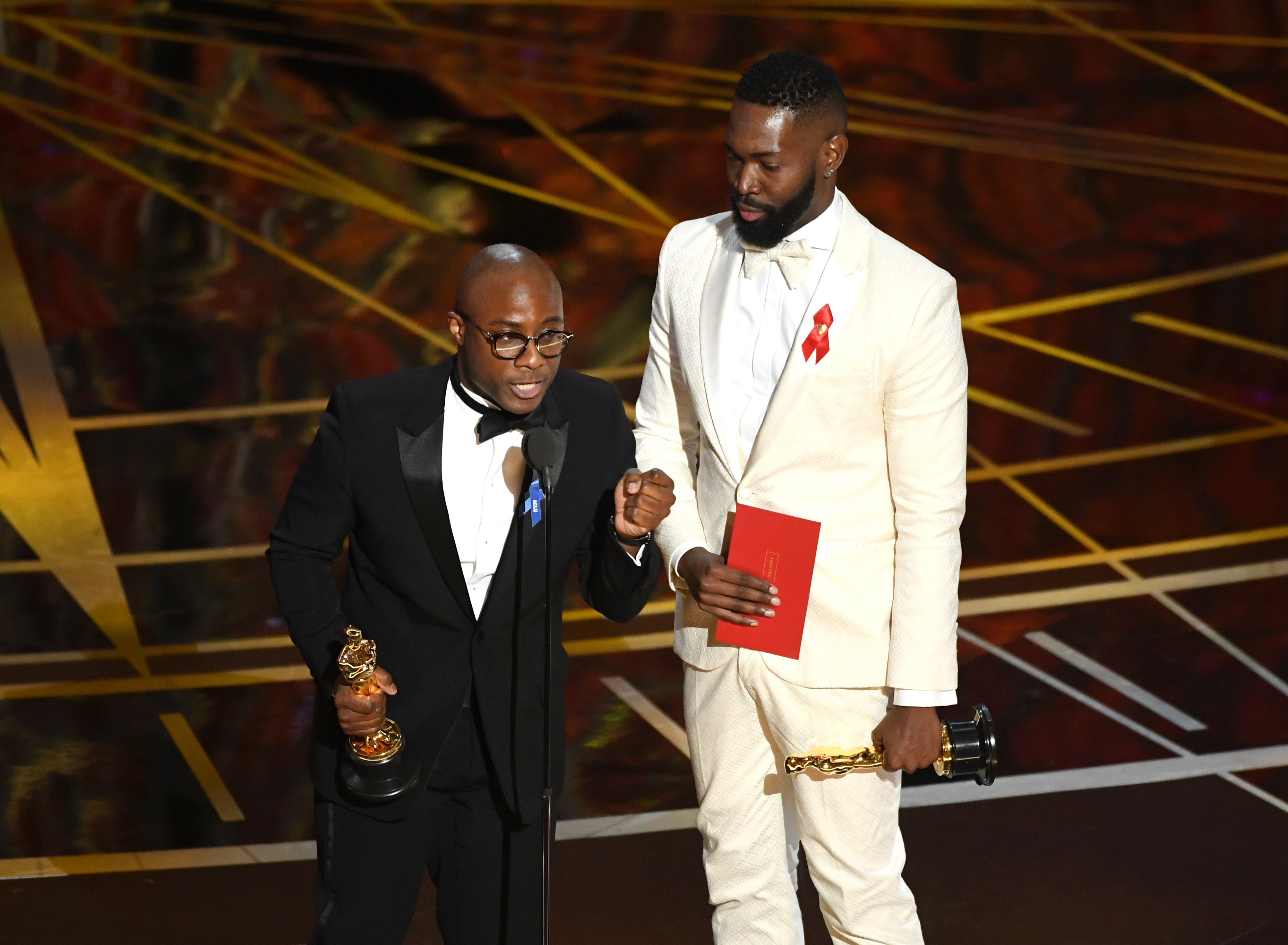 Oscars 2017: 'Moonlight's' Barry Jenkins and Tarell Alvin McCraney Win Best Adapted Screenplay
