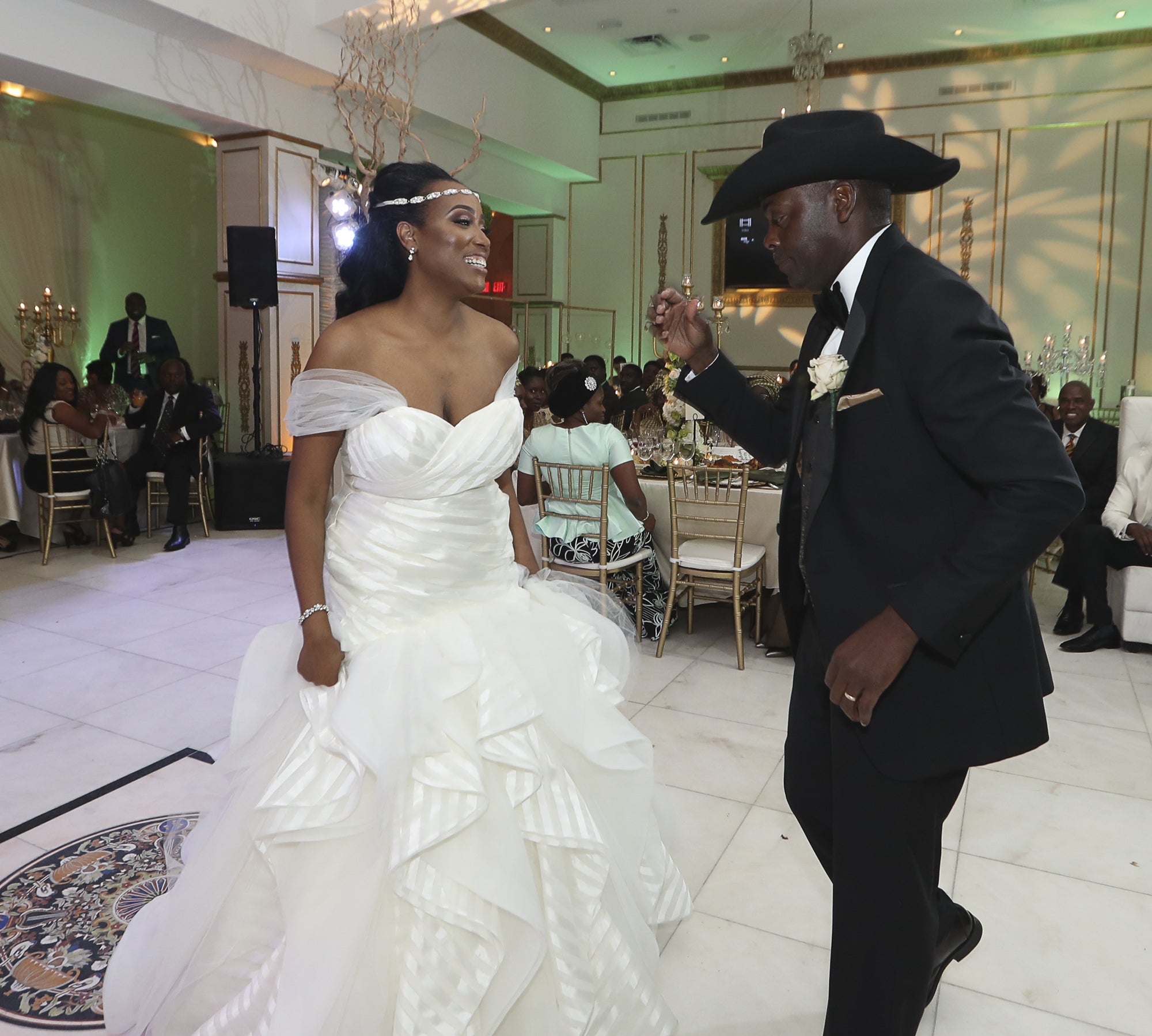 Bridal Bliss: You Just Have To See Adeniyi and Kimberly's Whimsical Texas Wedding Photos
