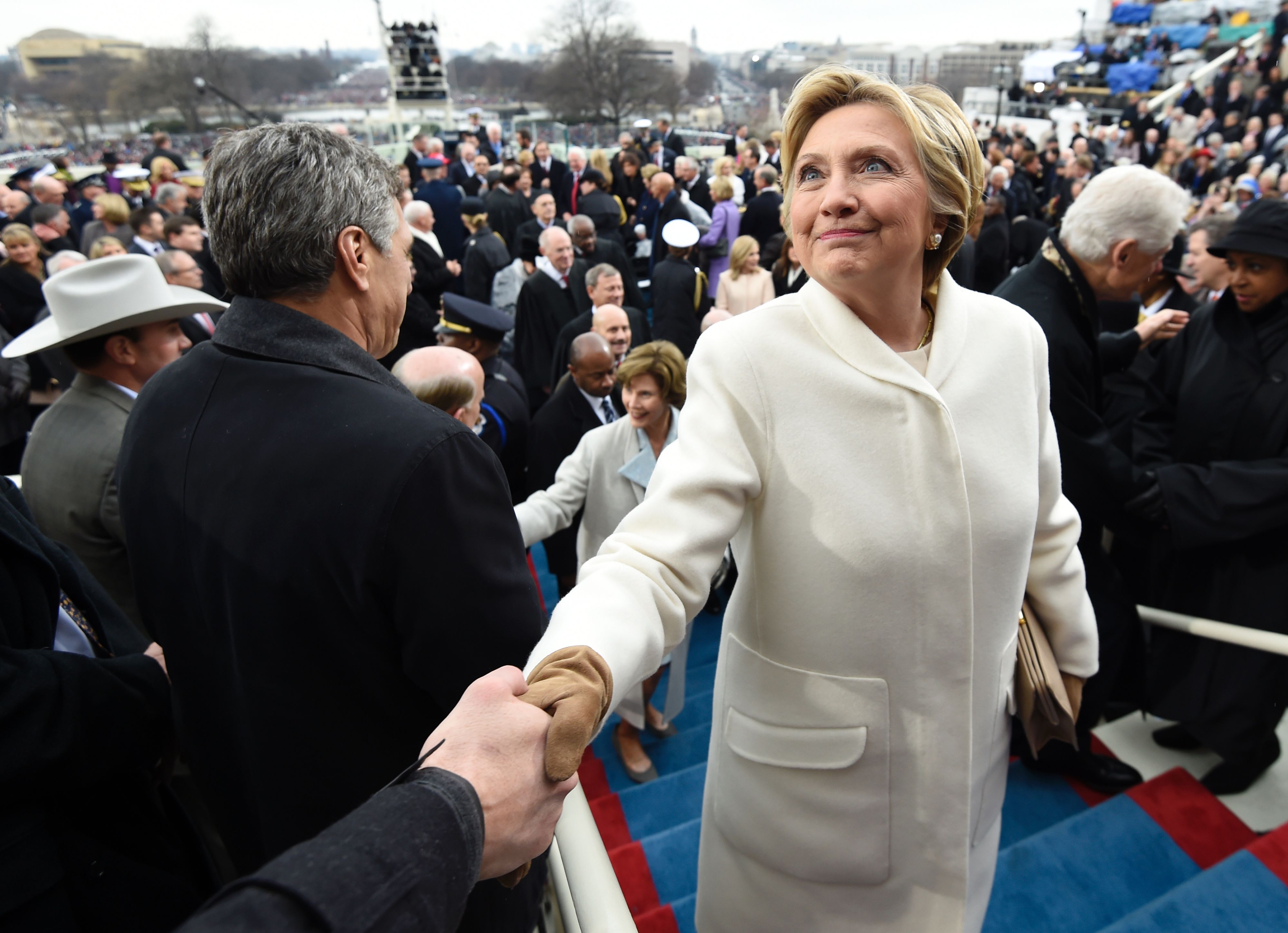 'The Future Is Female': Watch Hillary Clinton's First Public Remarks Since Trump's Inauguration
