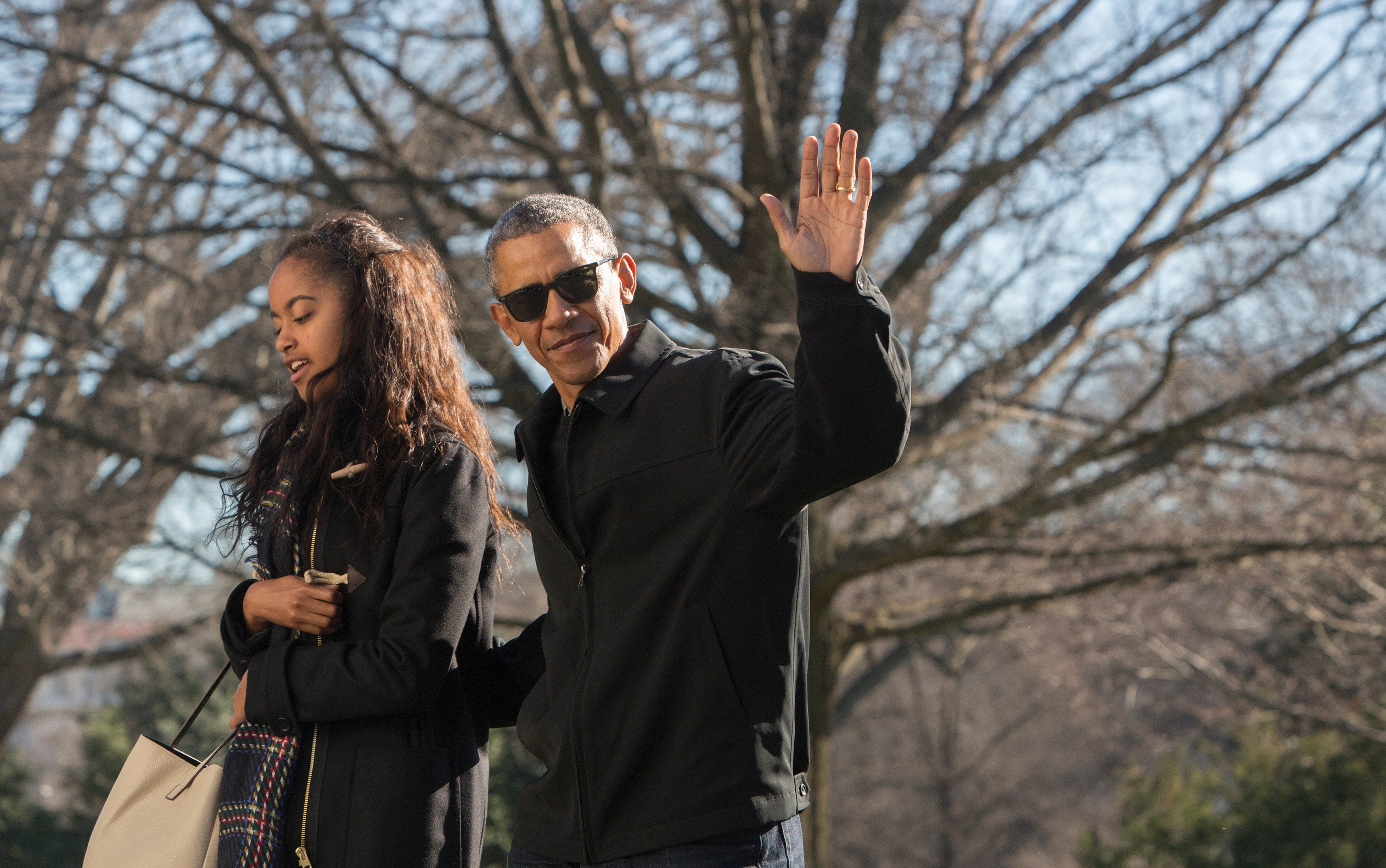 Barack Obama Takes Daughter Malia to Broadway Show -- And He Looks Incredible!