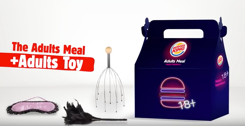 A Side Of Sex? Valentine's Day Meals At Burger King Will Come With An Adult Toy
