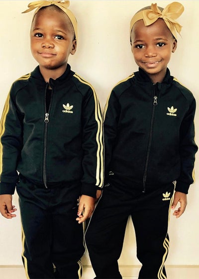 Cutest Little Athletes! Madonna Shares Sweet New Photo Of Twin Daughters In Matching Tracksuits