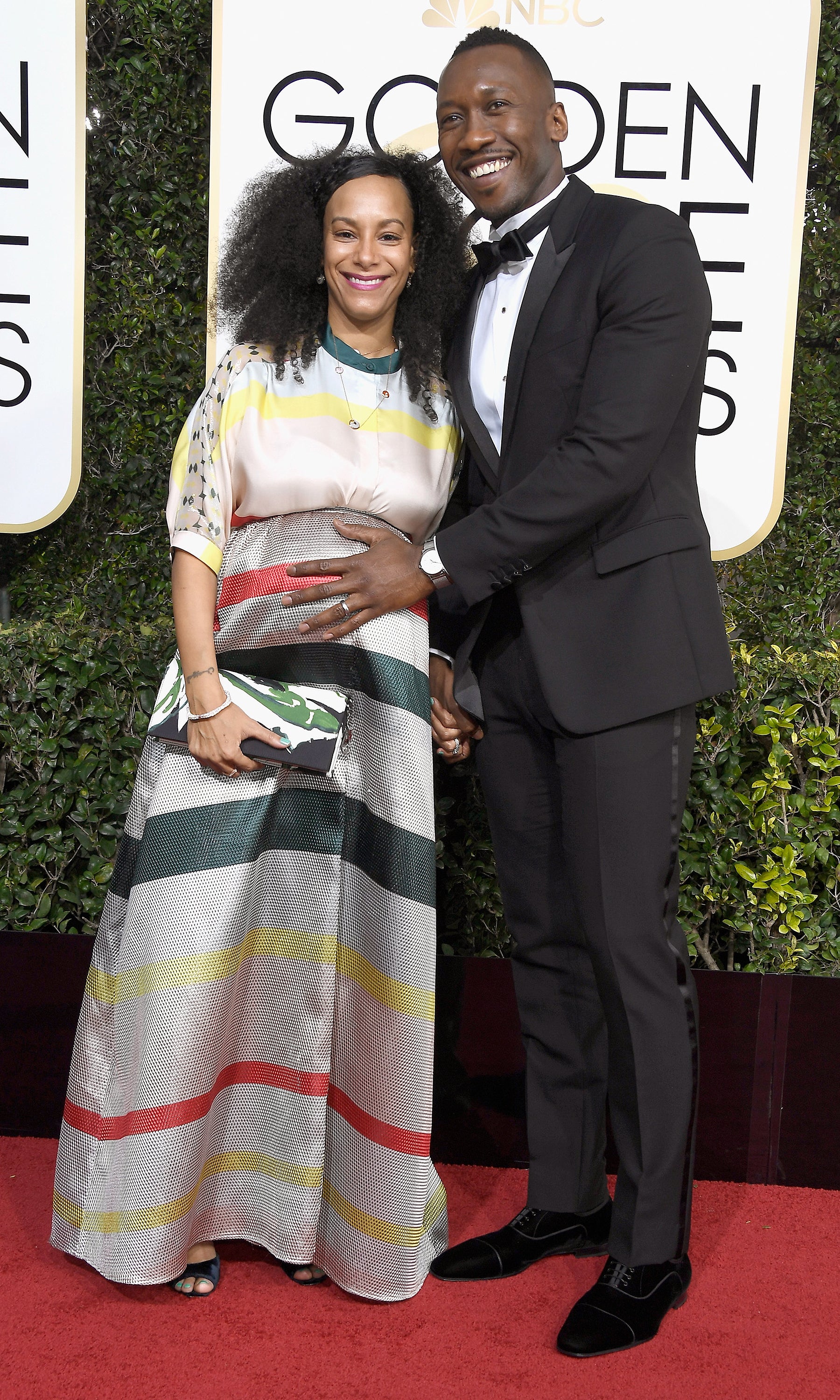 Mahershala Ali Praises Pregnant Wife for Being a ‘Soldier’ During Grueling Awards Season