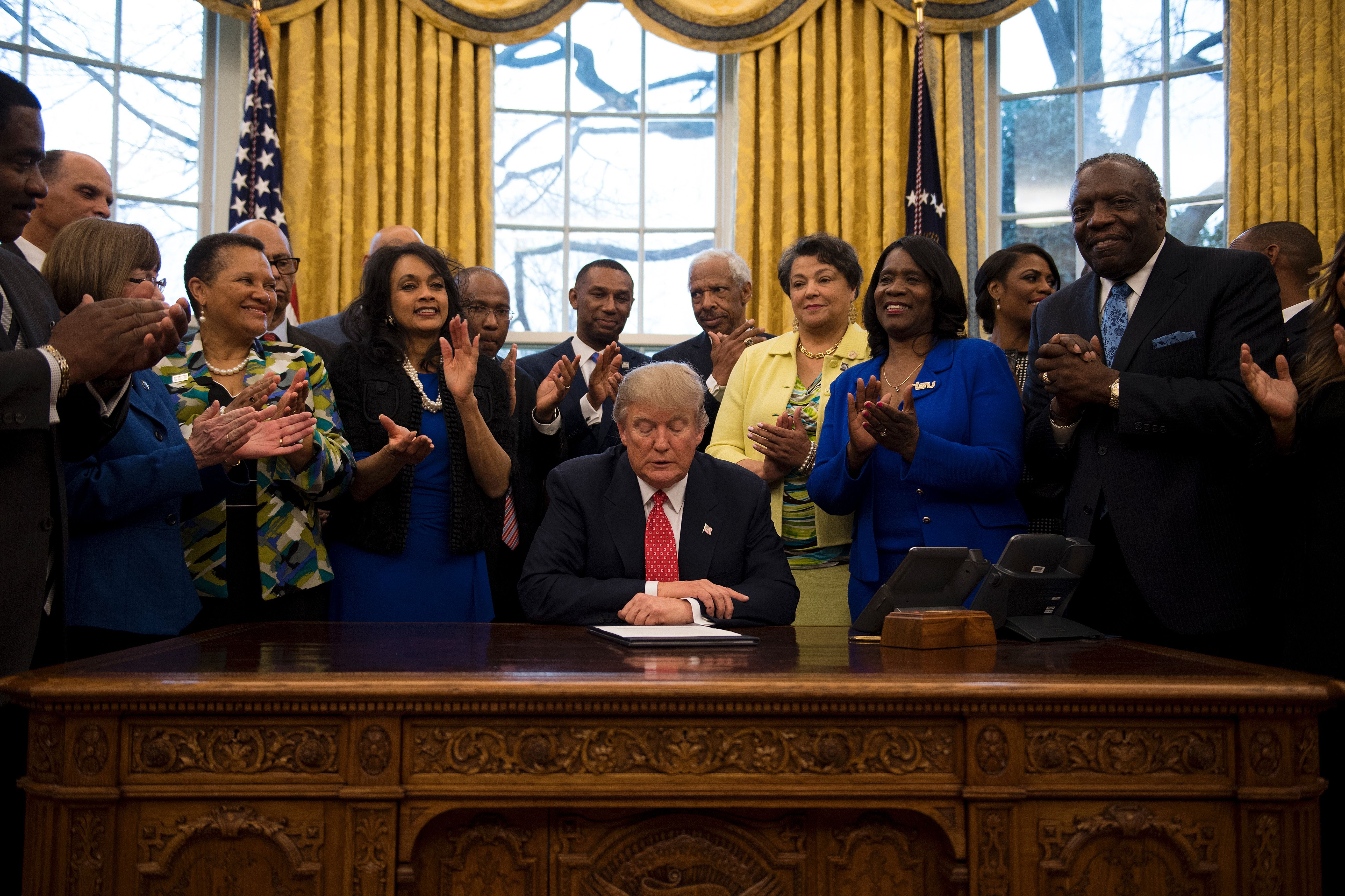 EXCLUSIVE: HBCU Leaders Filled With Cautious Optimism About Trump's Interest In Schools
