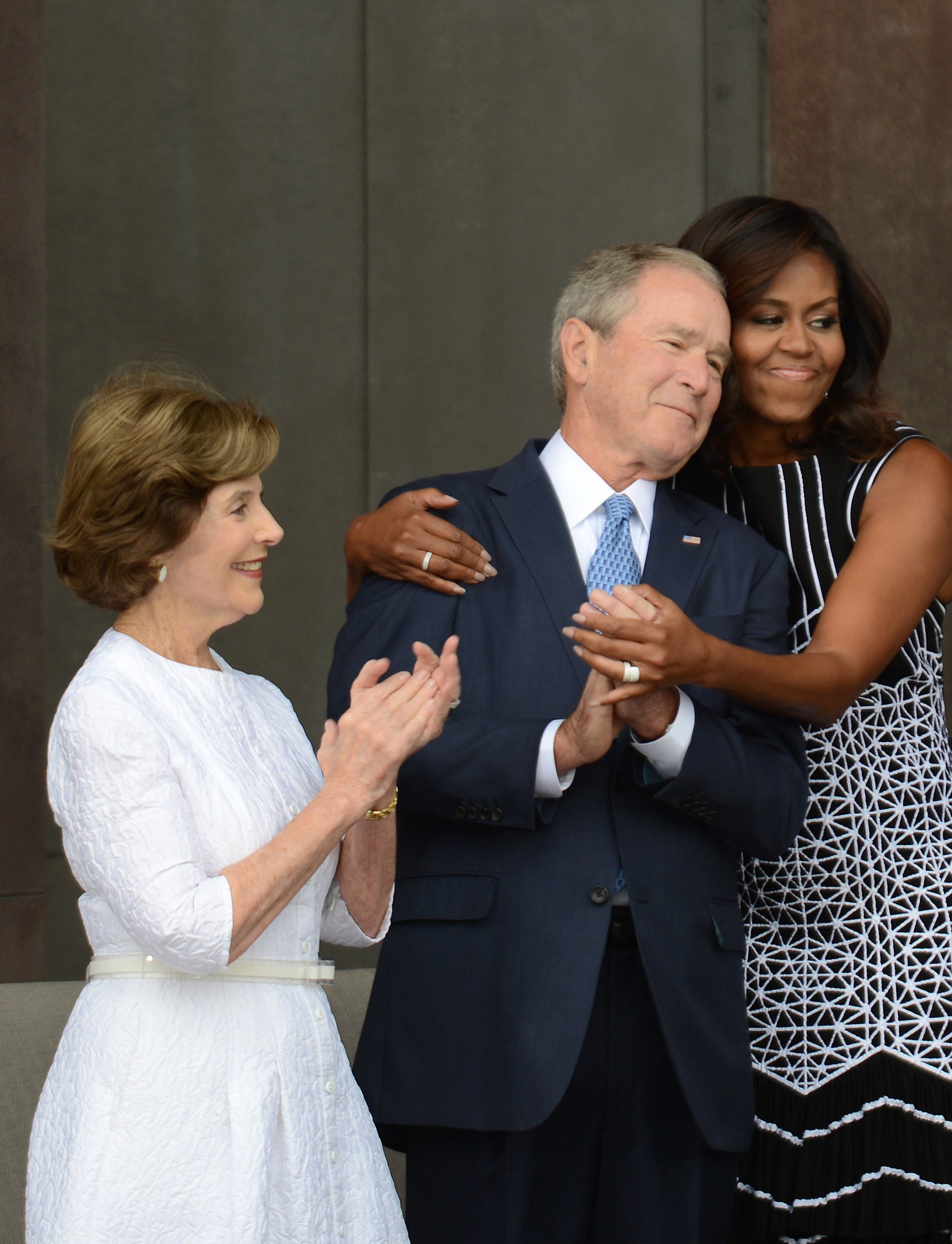 President Bush Gushes About Friendship With Michelle Obama
