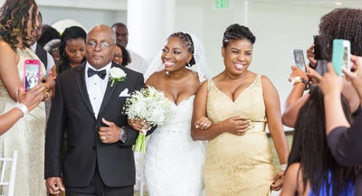 Bridal Bliss: Garfield and Melissa’s Wedding Was Full Of Romance And Elegance
