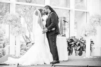 Bridal Bliss: Garfield and Melissa’s Wedding Was Full Of Romance And Elegance