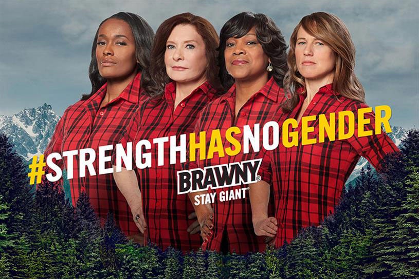 Here's The New Face Of Brawny Paper Towels And She's An American Hero
