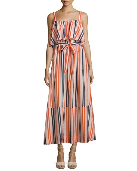 Get the Look: Garcelle Beauvais’ Sleek Striped Dress is Perfect for Spring