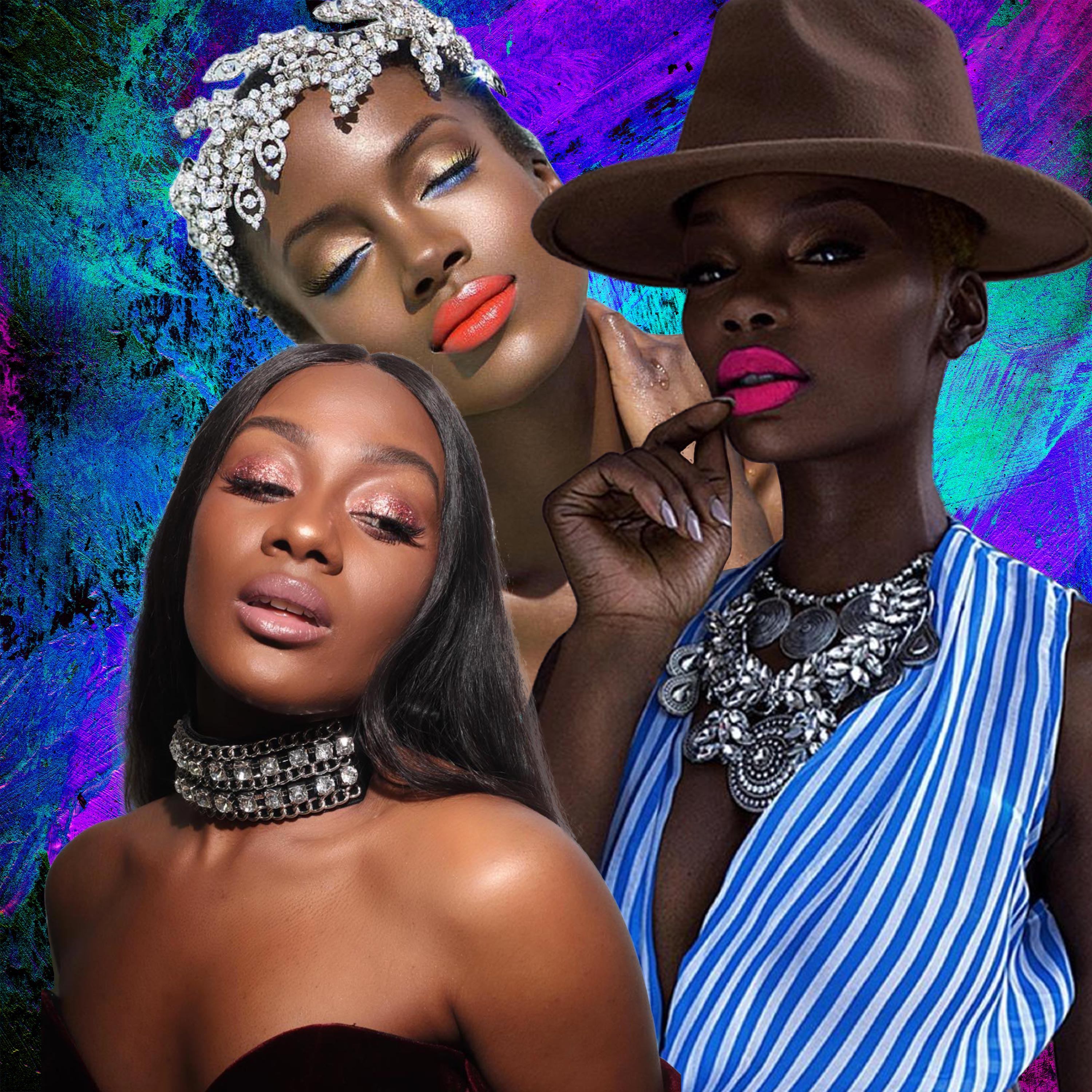 All of the Insta-Inspo You Need For Makeup On Dark Skin
