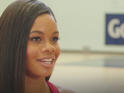 Gabby Douglas Crashes A Gym Class And Gives Students The Surprise Of Their Lives