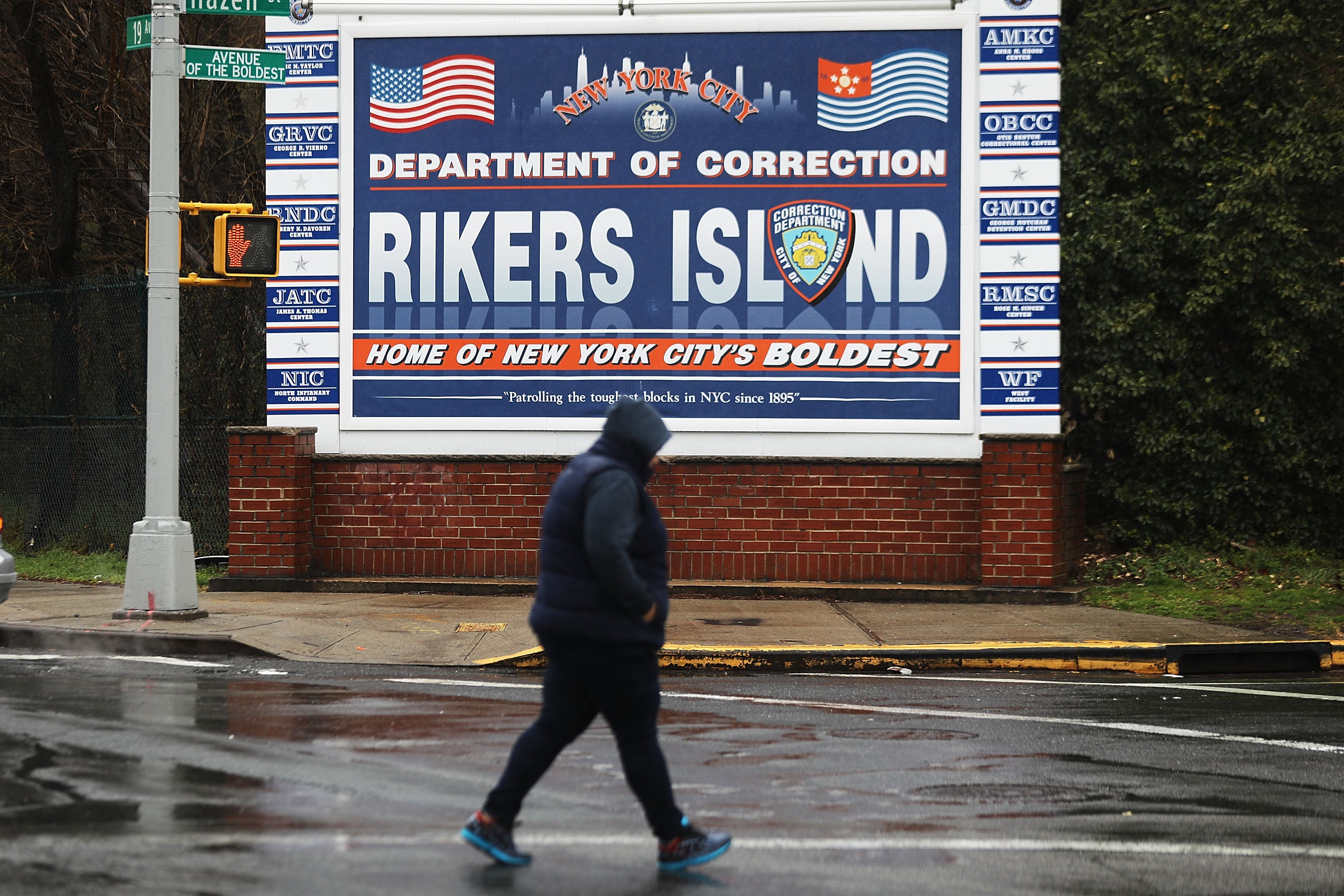 NYC Mayor Bill de Blasio Wants To Close Rikers Island. But It'll Take Some Time
