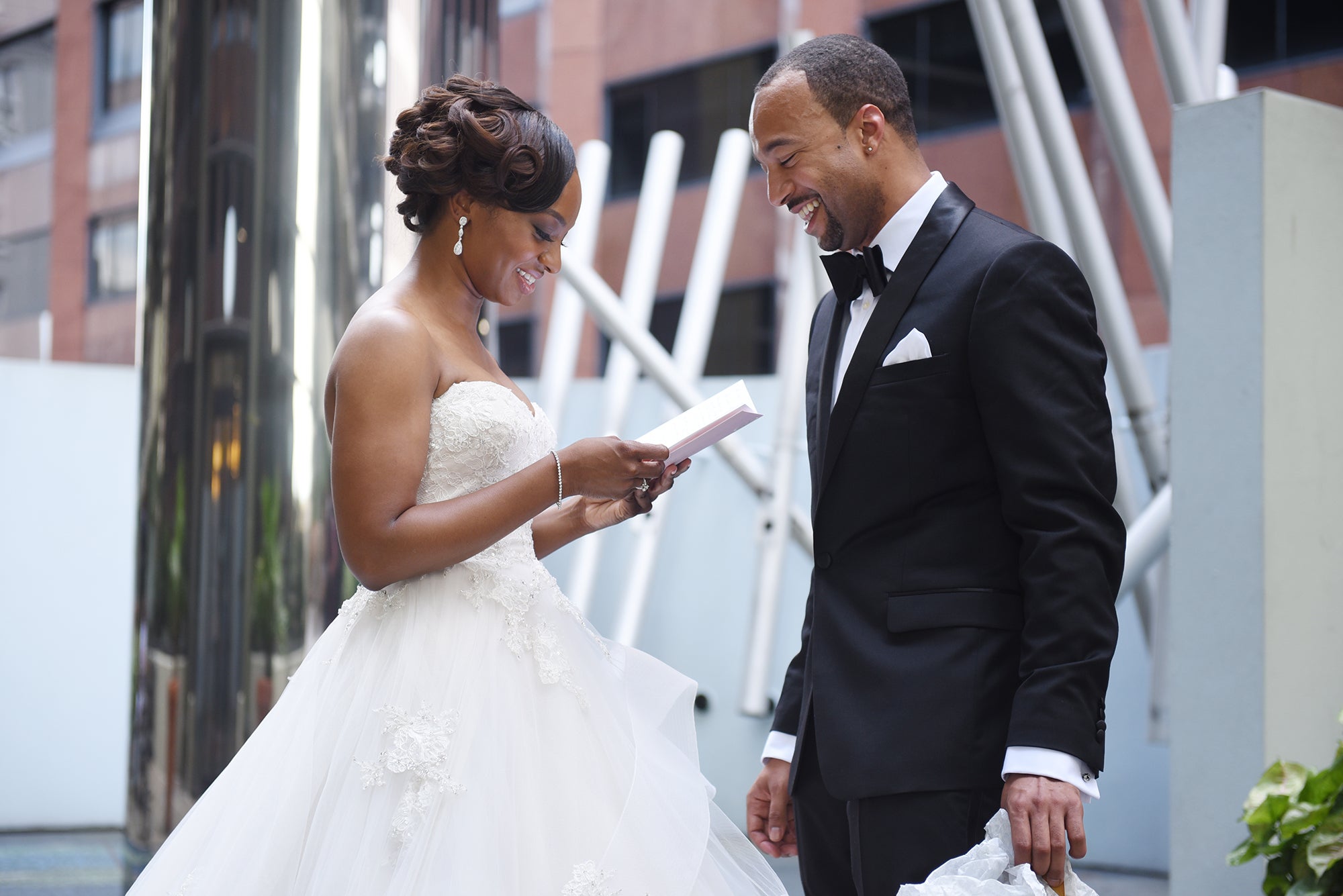Bridal Bliss: Nina and Kenneth's Romantic New Orleans Wedding Photos Are Just Beautiful
