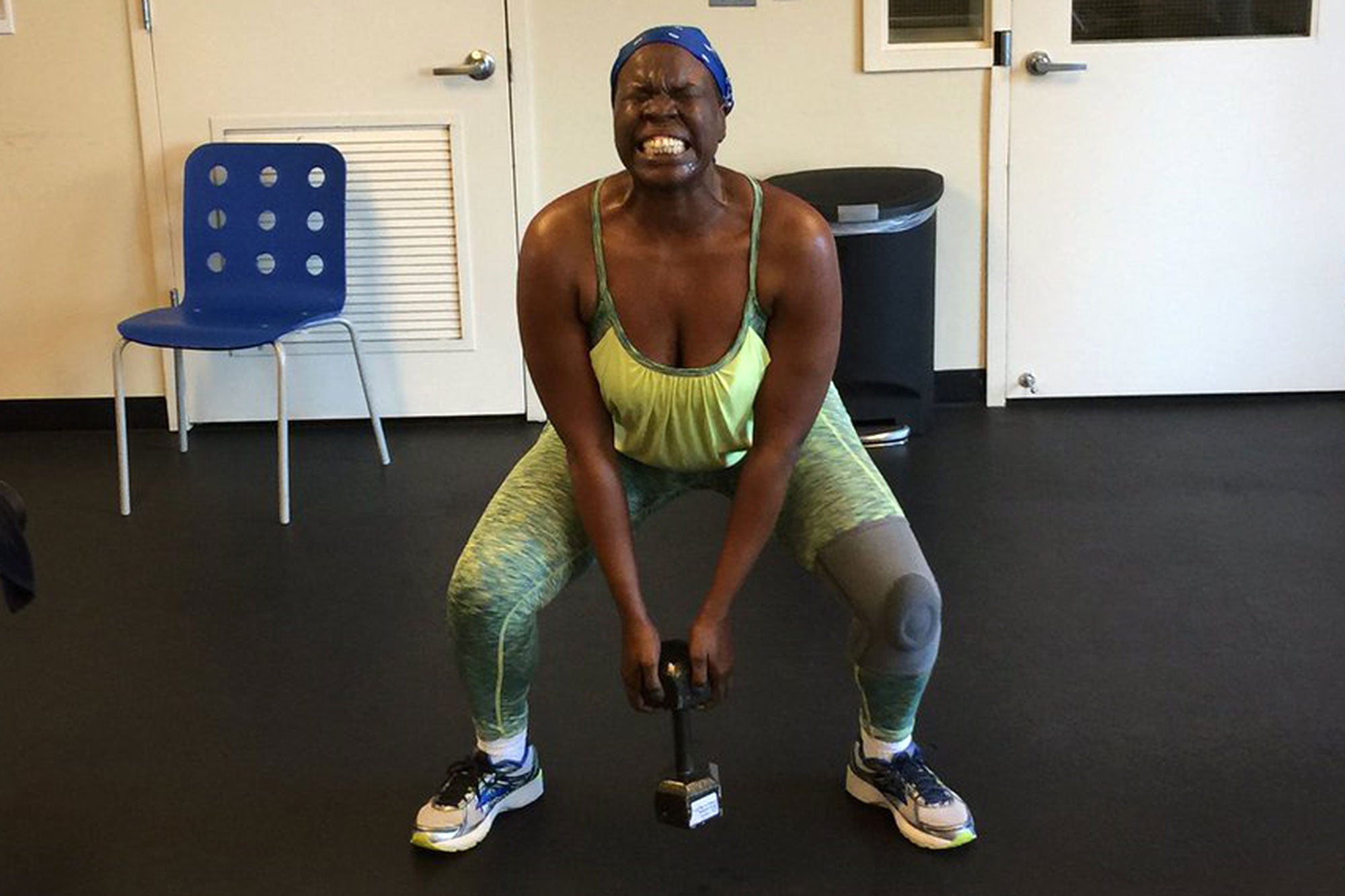 Leslie Jones Jokes That Her Trainer 'Tried To Kill Me' During An Intense Workout Session
