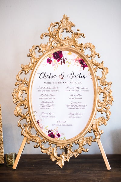 Bridal Bliss: Justin And Chelsa’s Romantic Garden Wedding Was As Magical As It Sounds