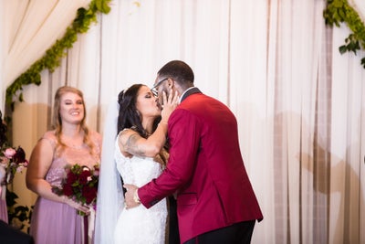 Bridal Bliss: Justin And Chelsa’s Romantic Garden Wedding Was As Magical As It Sounds