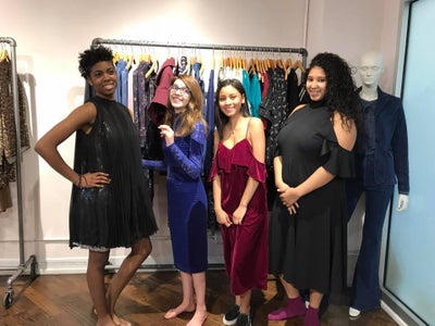 Tracey Reese and Model Damaris Lewis Help Teens Get Fabulous For Prom