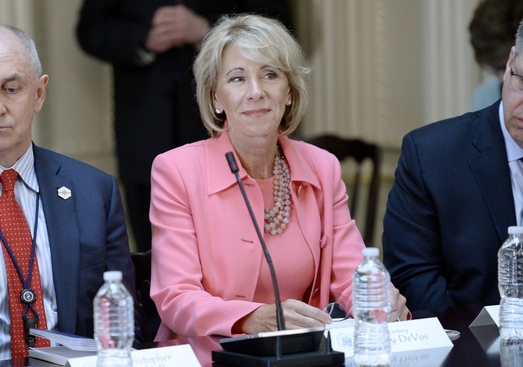 Education Secretary Betsy DeVos Withdraws Obama-Era Student Loan Protections
