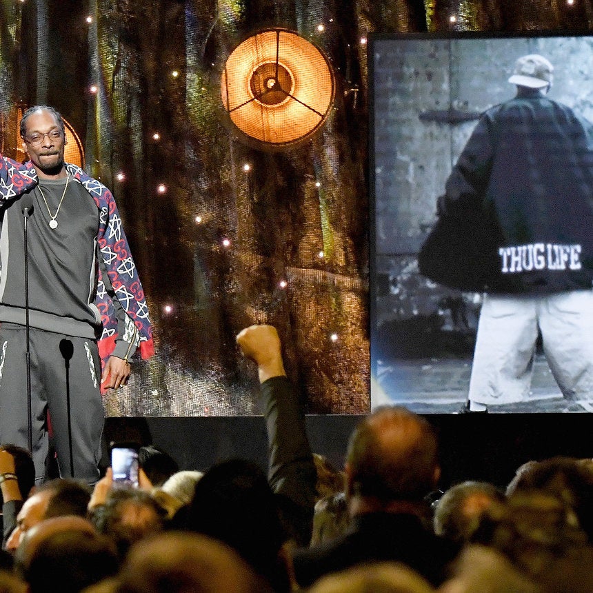 Snoop Dogg Pays Emotional Tribute to Tupac at Rock and Roll Hall of Fame: 'You Will Always Be the Best'
