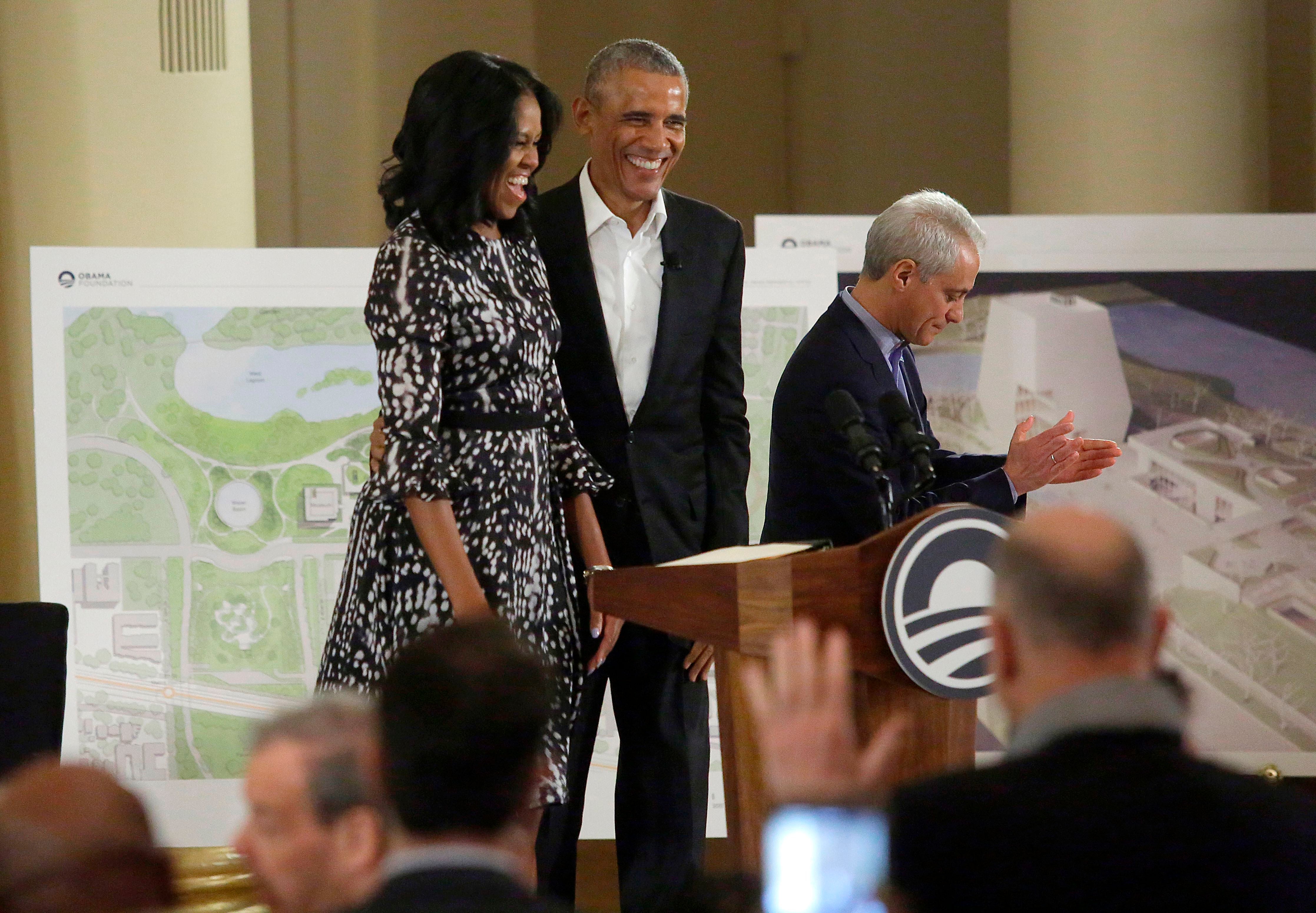 Michelle Obama's Excitement About The New Obama Presidential Center Is Contagious  
