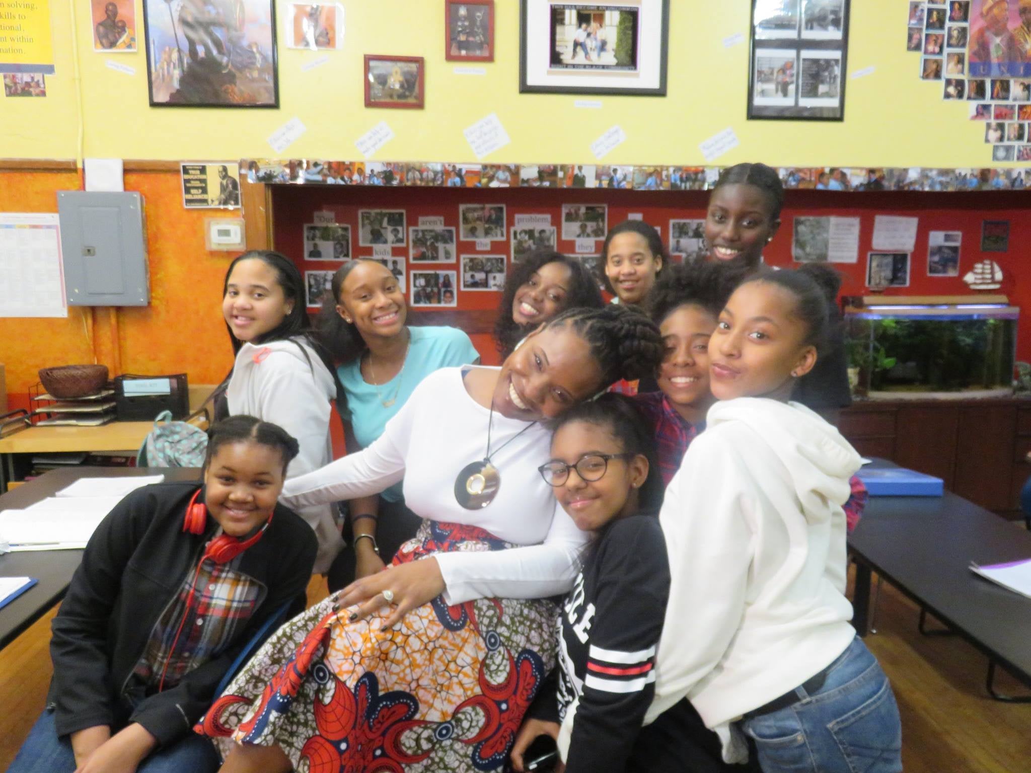 How One Boston Teacher Reminds Her Girl Students That Their Black Is Beautiful In Viral Video
