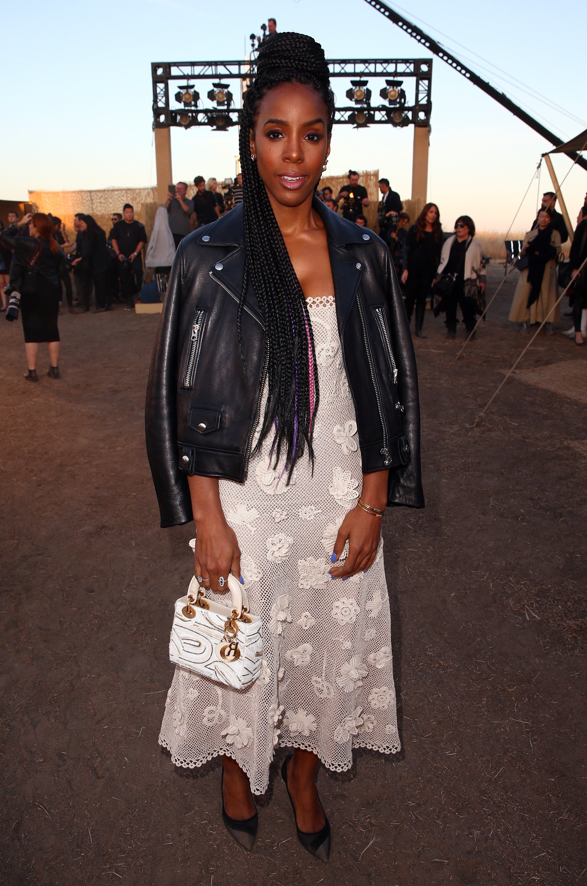 Kelly Rowland Has The Perfect Style Remedy for Chilly, Spring Weather
