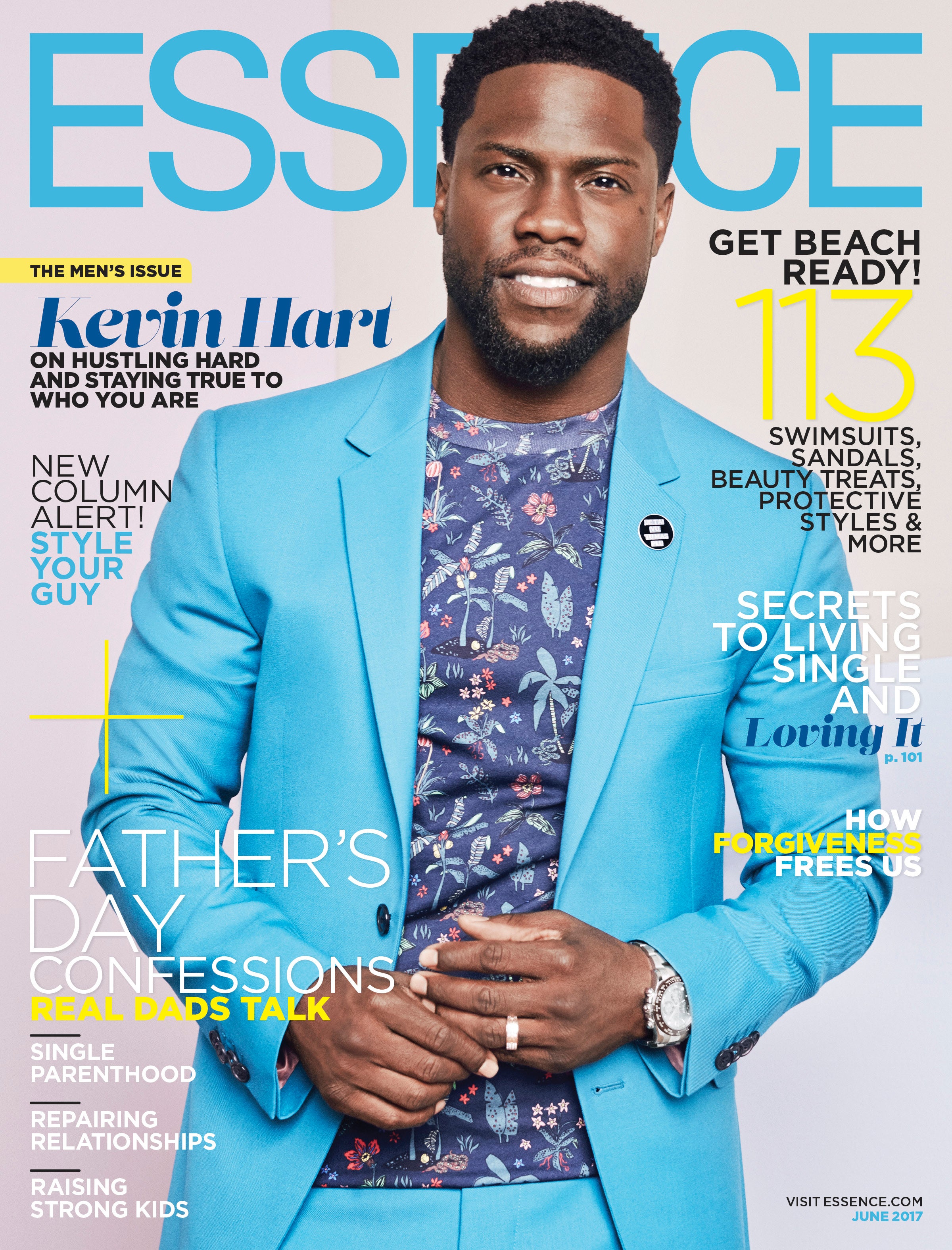 We Can't Get Enough Of Unstoppable Kevin Hart On ESSENCE's June 2017 Cover
